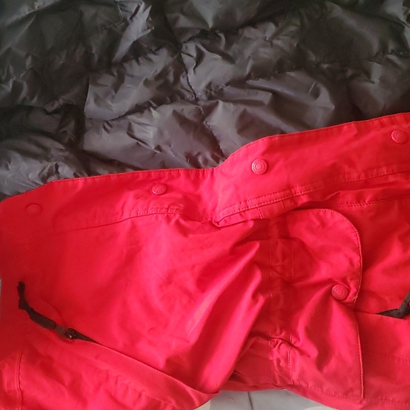 Eddie Bauer szS Red Goose Down Jacket - Picture 5 of 9